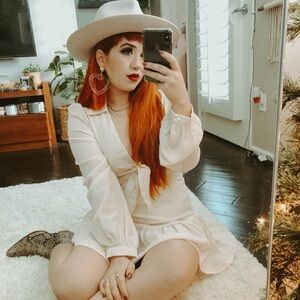 M Blue Blush Skirt Set